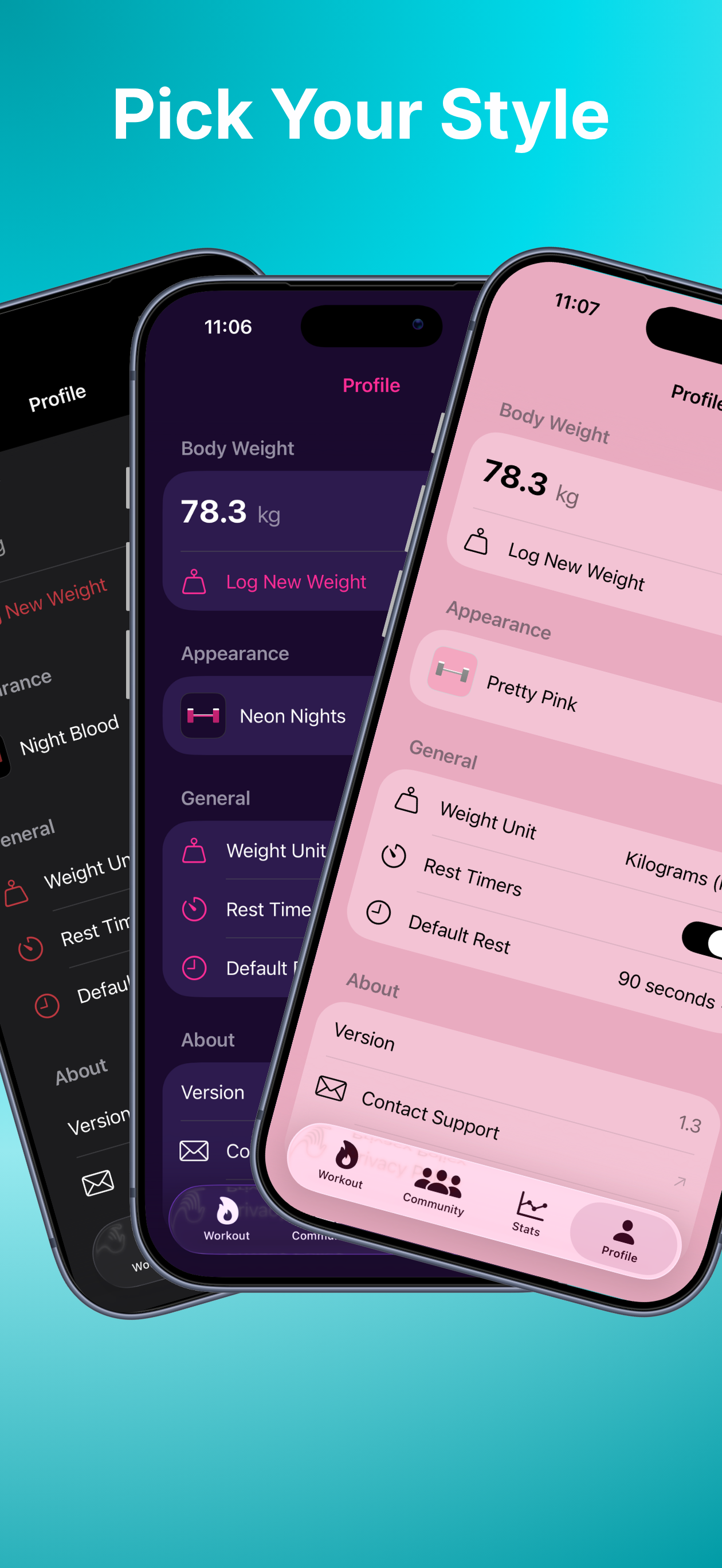 Baselyne - Gym Workout Planner