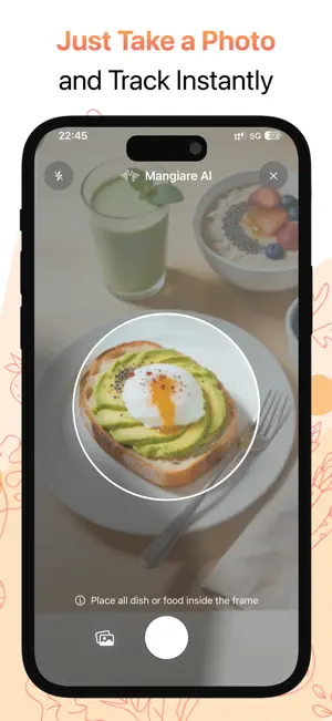Mangiare AI: Calorie Counter screenshot 3