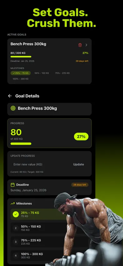 IZFit - Track Workout Progress screenshot 5