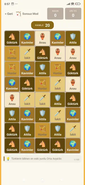 KPSS Tarih Oyunu iPhone screenshot 3