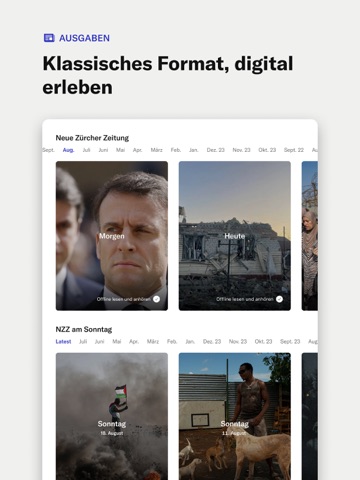 NZZ Nachrichten iPad screenshot 4