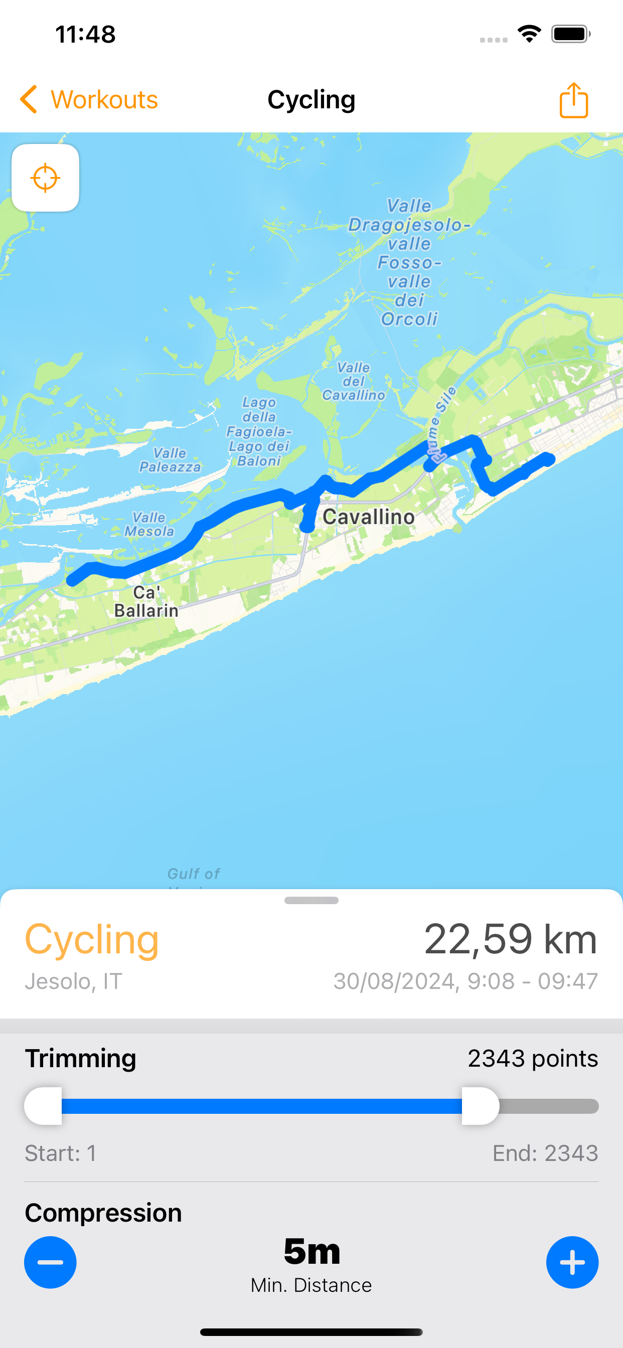 GPX Export