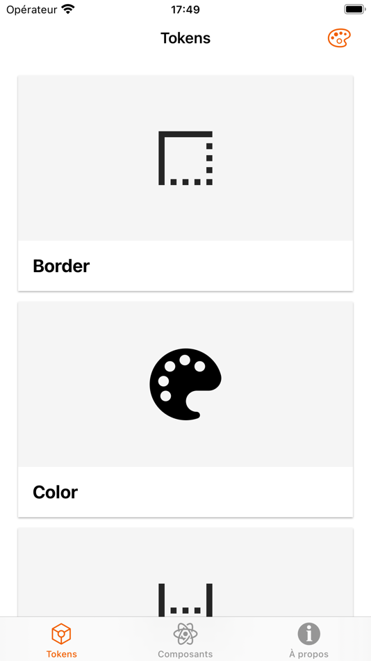 #1. Design System Toolbox (iOS) 由: Orange