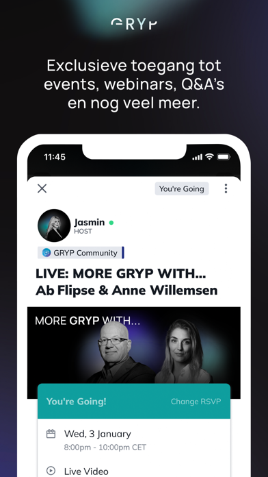 GRYP Community Screenshot