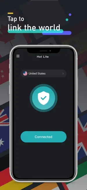 Hot VPN - Lite Super Proxy iPhone screenshot 2