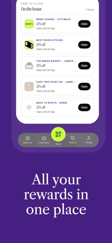 Qlub: Dining, Offers & Rewards iPhone screenshot 6