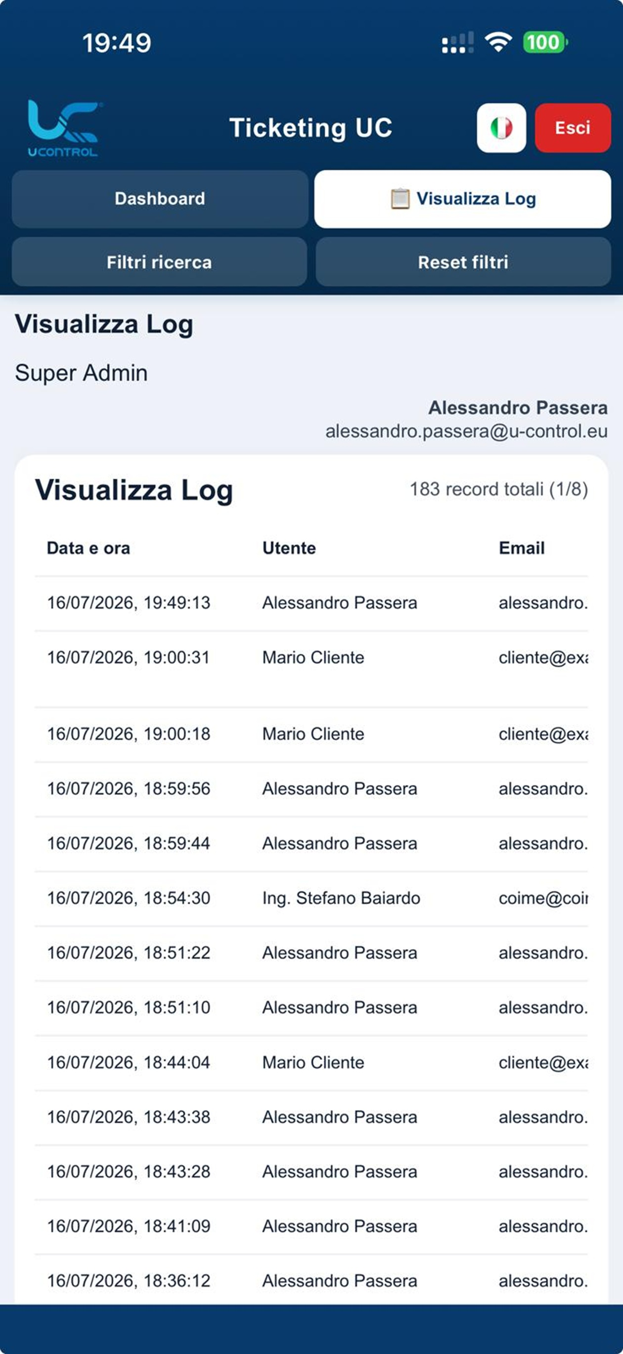 Ticketing UC screenshot 4