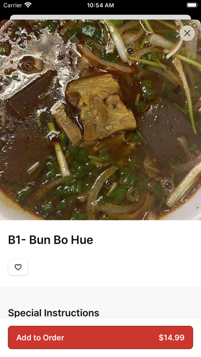 I Love Pho iPhone screenshot 4 - Food & Drink app