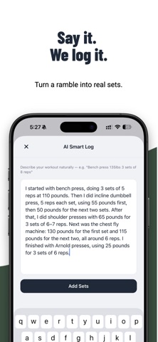 Fitento: Track Workout & Macro Screenshot 5 of 8