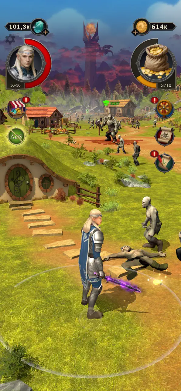 Elven Blade: The Last King Hack screenshot 5 - iOS game interface