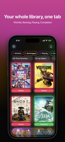 Backlog: Video Game Organizer Screenshot 1 of 10