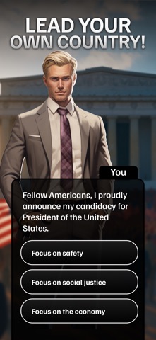 President: Simulator Game iPhone screenshot
