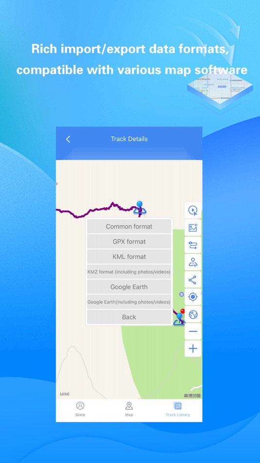 #7. Share Track (iOS) 由: Shenzhen Siyang Xunfei Technology Co., Ltd.