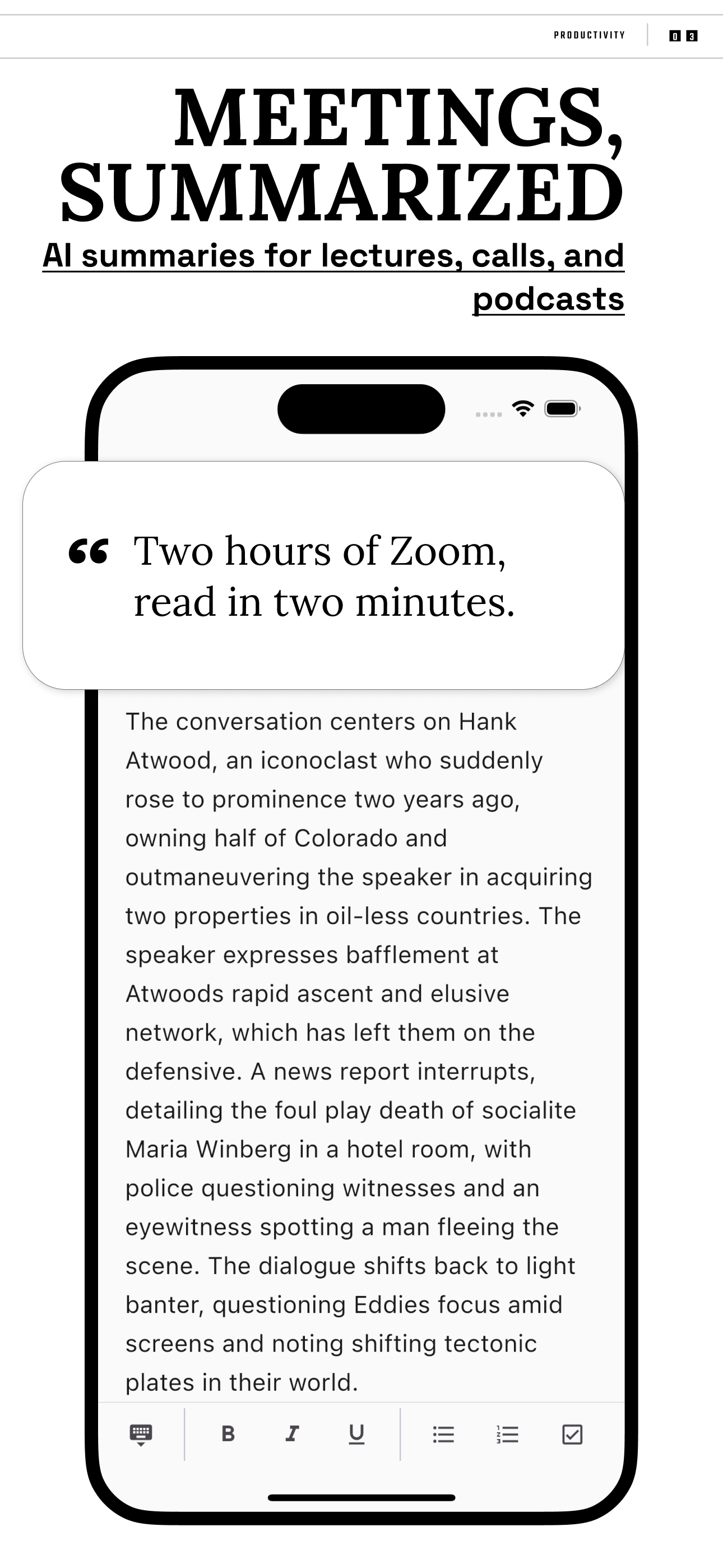 Recorder Transcribe AI - Soz
