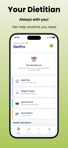 DietPro Chat - Nutrition Care screenshot