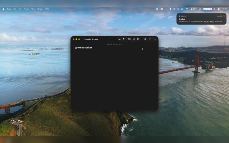 Type Mint screenshot