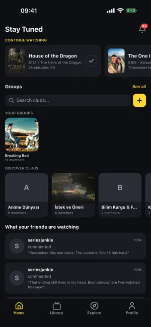Stay Tuned: TV & Movie Tracker screenshot 2