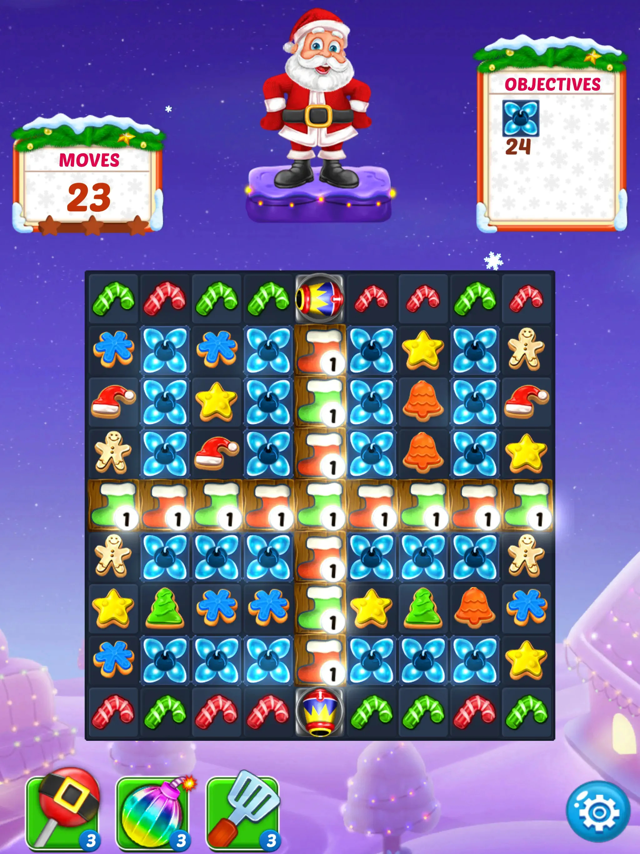 Christmas Cookie - Help Santa
