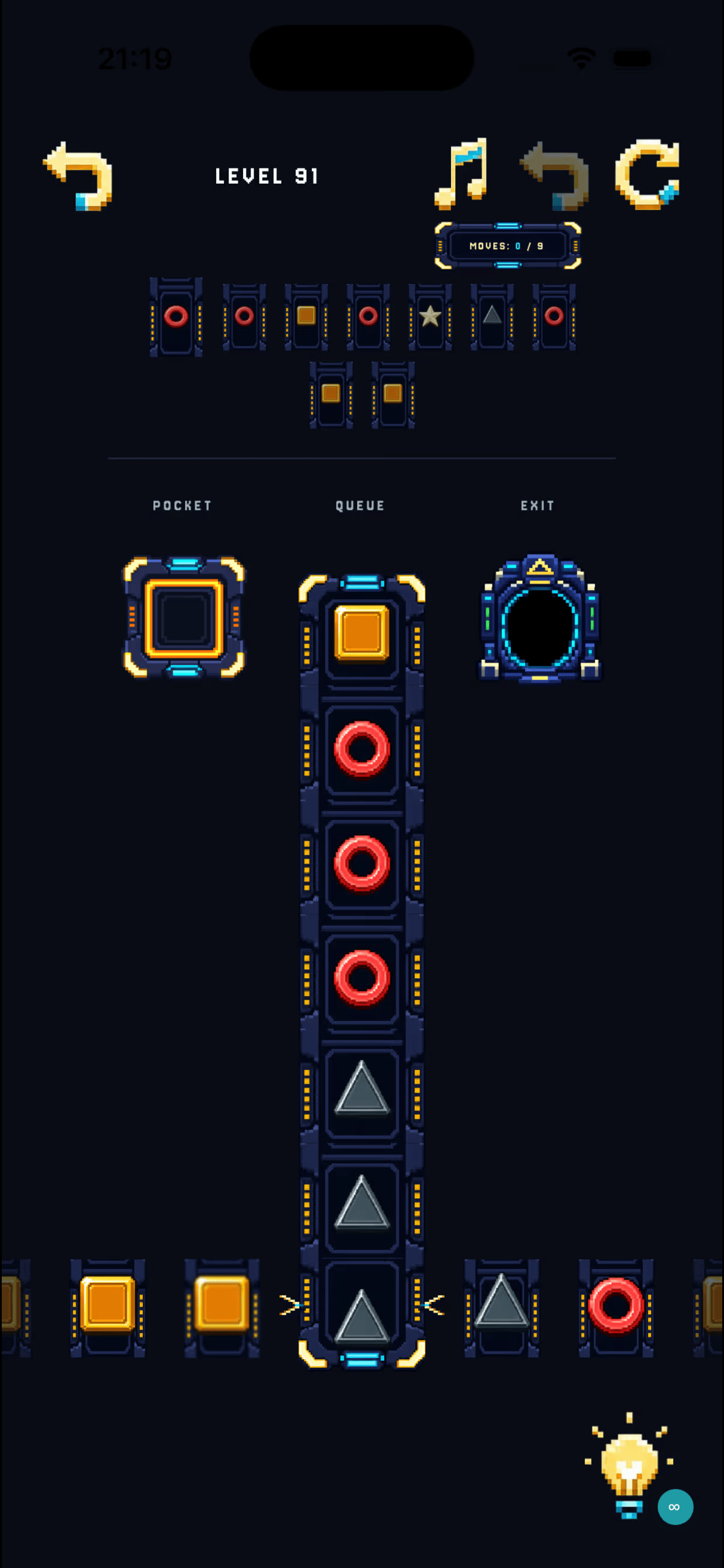 Q: Queue Puzzle