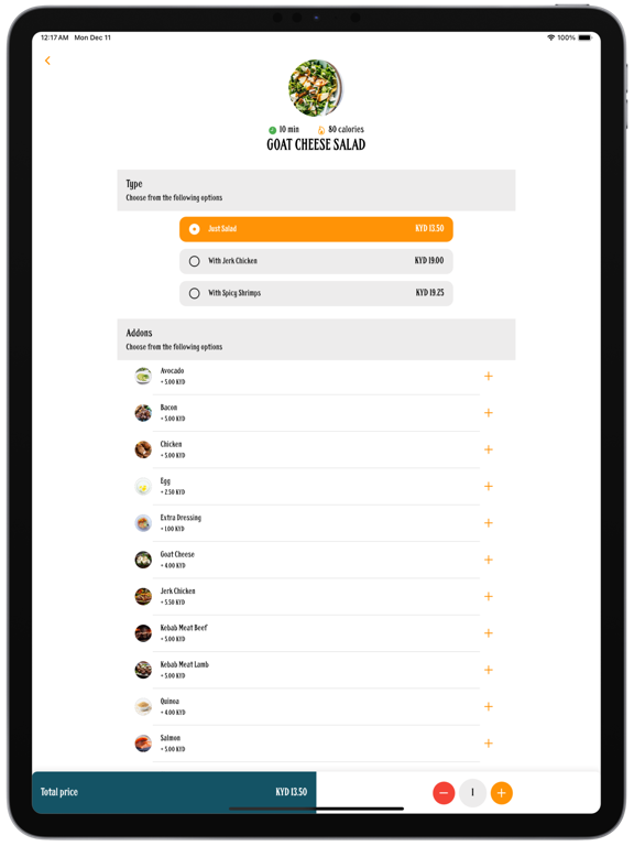 Petit PARIS Cayman Islands iPad screenshot 4 - Food & Drink app