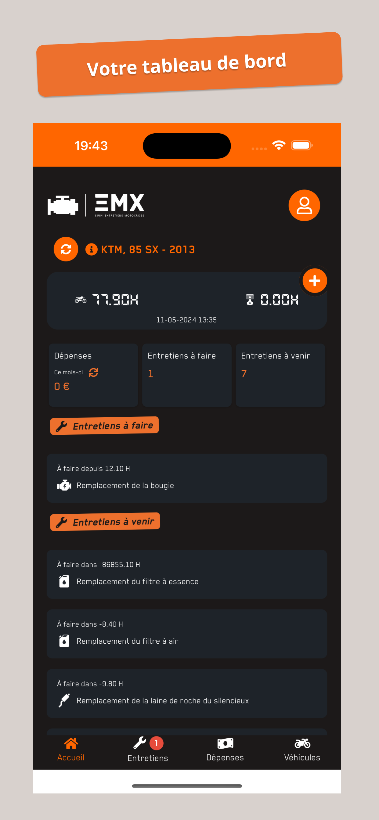 EMX - Entretien motocross/quad