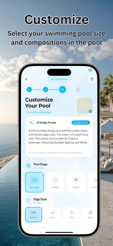 Pool AI: Backyard Design Plan screenshot