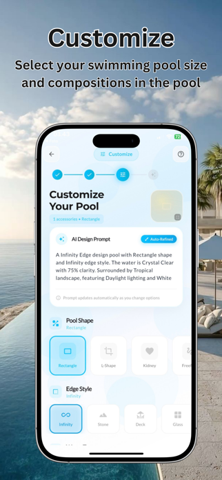 Pool AI: Backyard Design Plan Screenshot 3 of 5