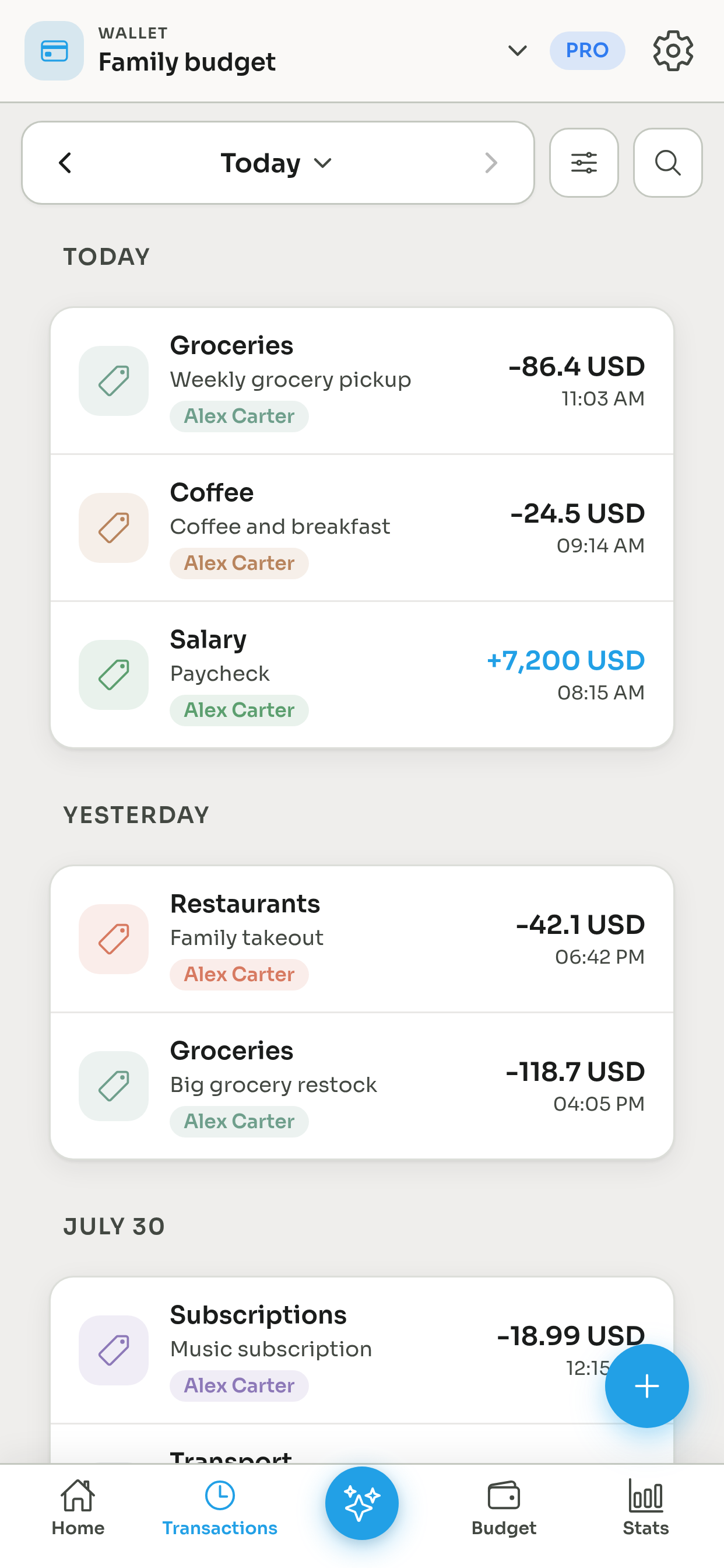 CapyMoney: AI Expense Tracker screenshot 3