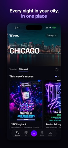 Wave: The Social Scene Screenshot 1 of 10