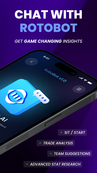 RotoBot: AI Fantasy Insights Screenshot