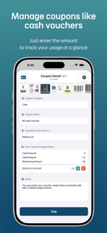 MyCouponBox - Easy Management iPhone screenshot