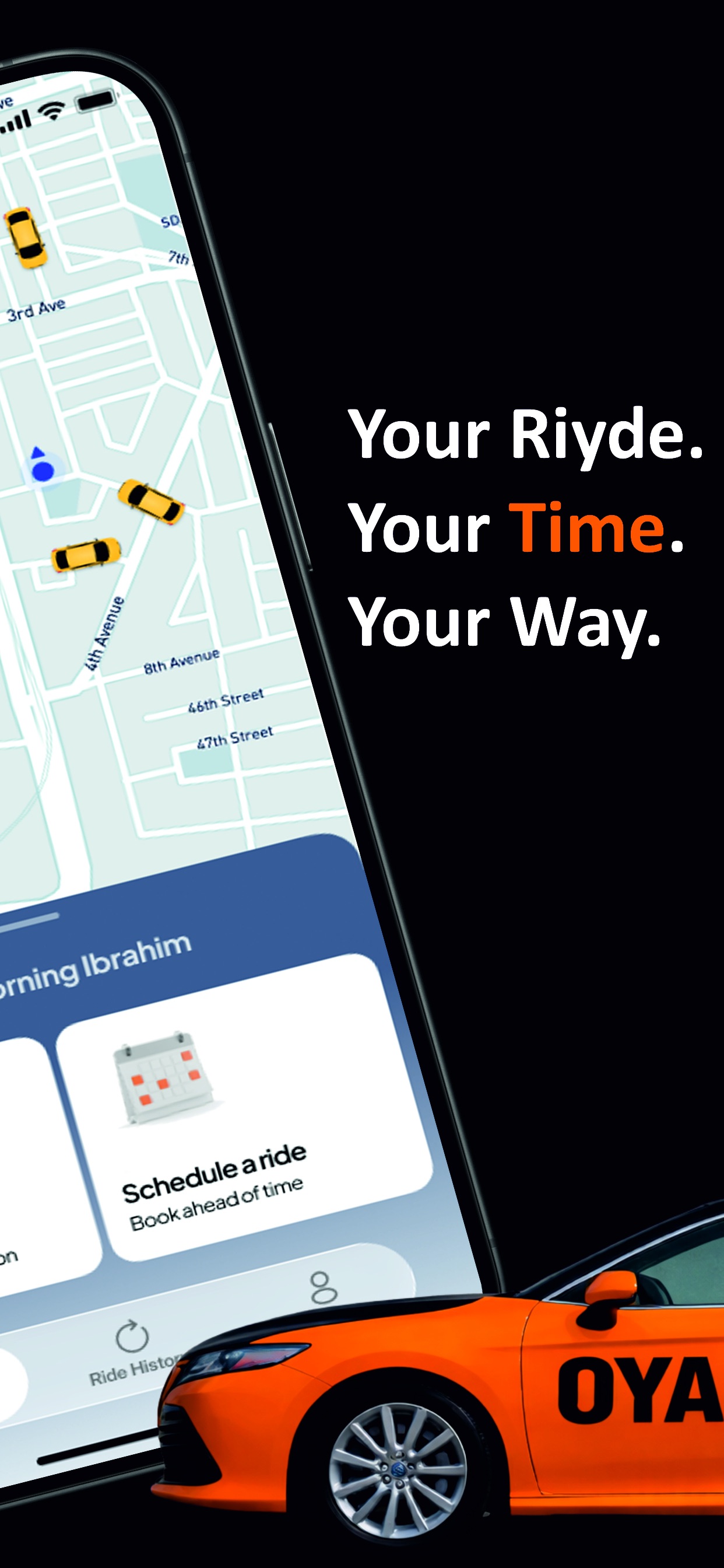 Screenshot 2 of OyaRiyder: Request a ride