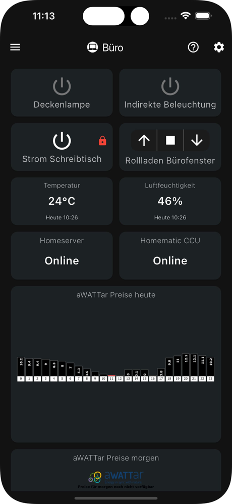 IOB Mobile für ioBroker screenshot 3