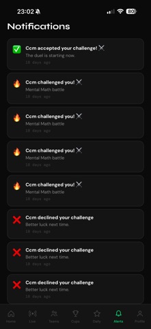 Duelr: Live Skill Battles screenshot