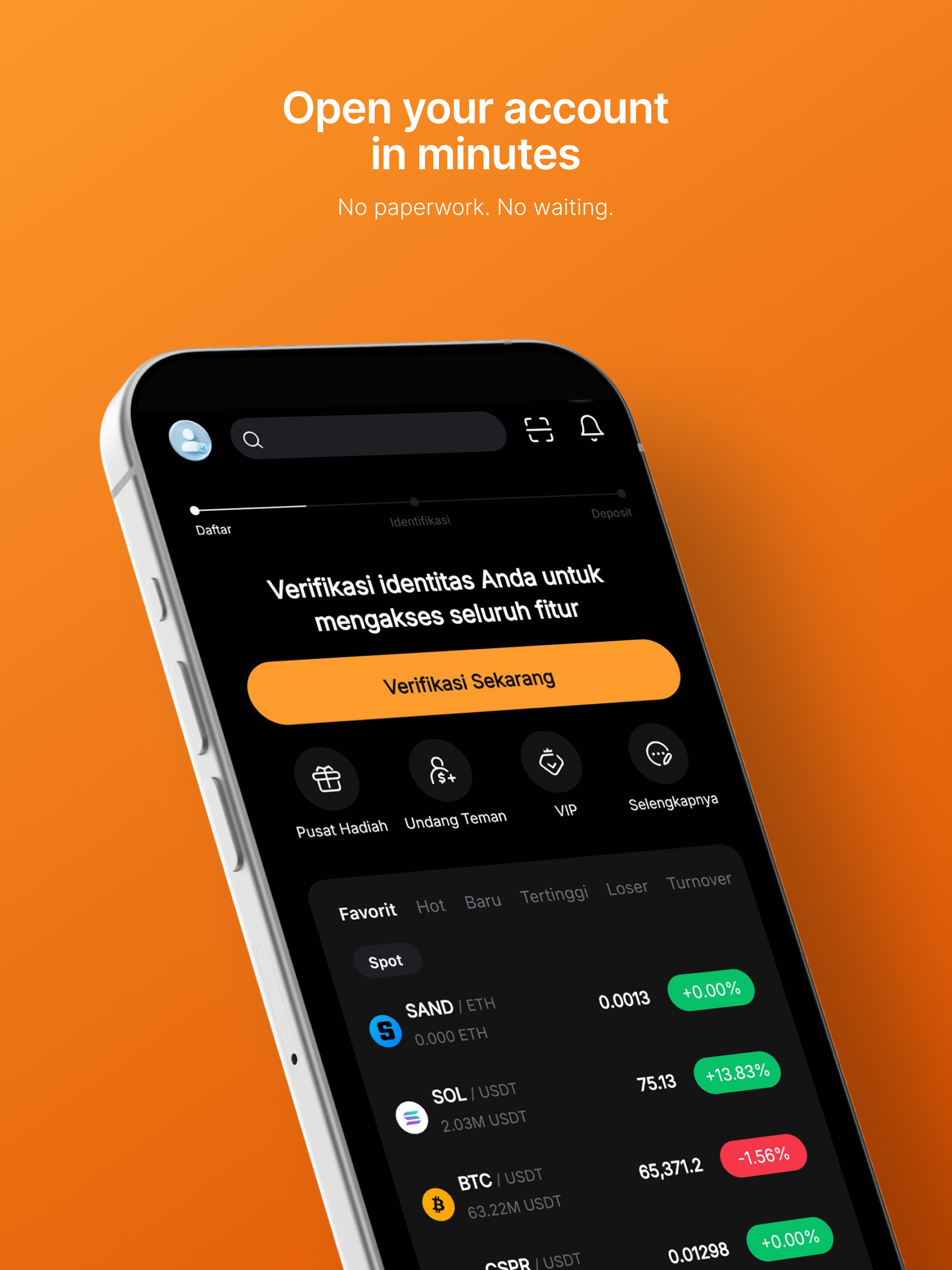Bybit Indonesia: Buy Bitcoin screenshot 10