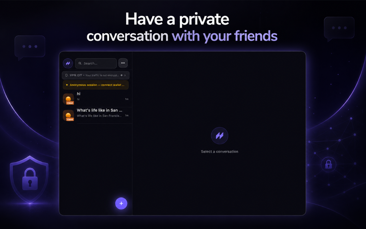 AeroNyx - AI VPN Chat & Wallet