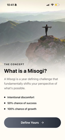 The Misogi App screenshot