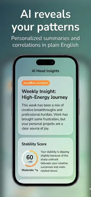 MoodFlow: Mood Tracker screenshot 3