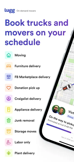 Lugg - Moving & Delivery screenshot 1