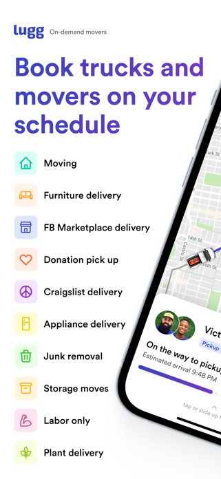Lugg - Moving & Delivery Screenshot 1 of 9