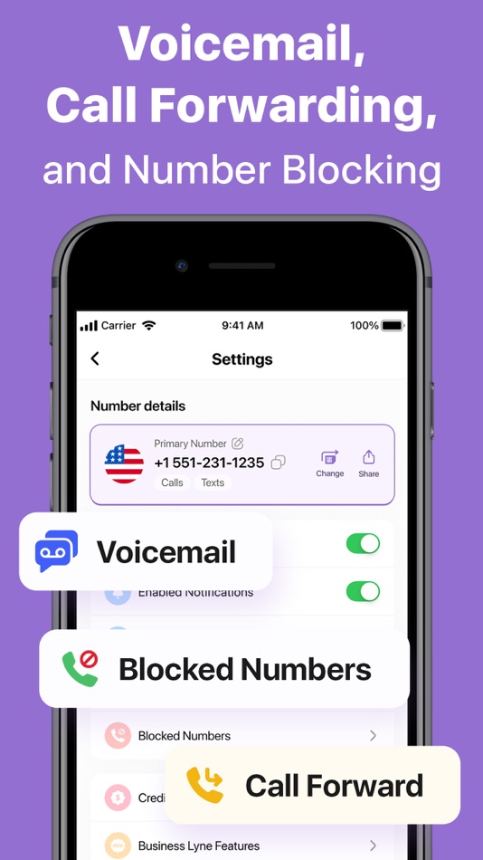 #7. 2nd Phone Number: Second Line (iOS) 由: GREEN DYGITAL CONSULTING LLP