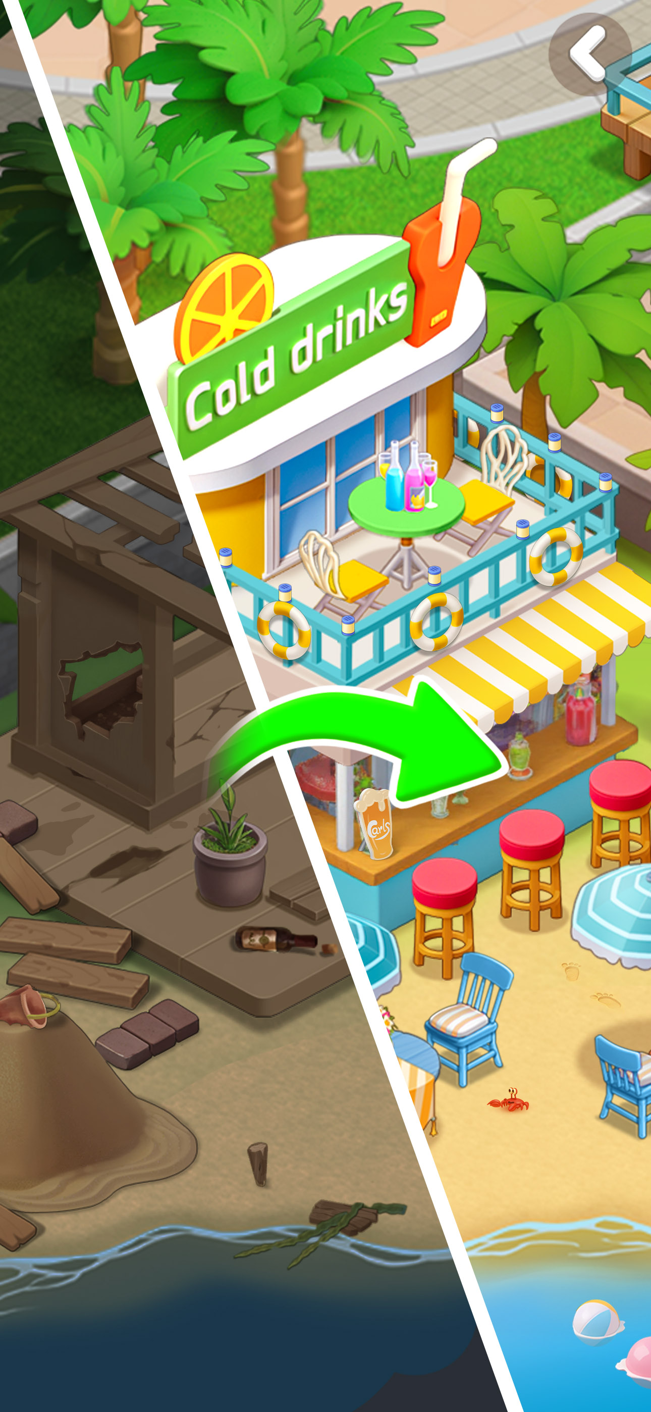 Happy Merge Travel: Cooking