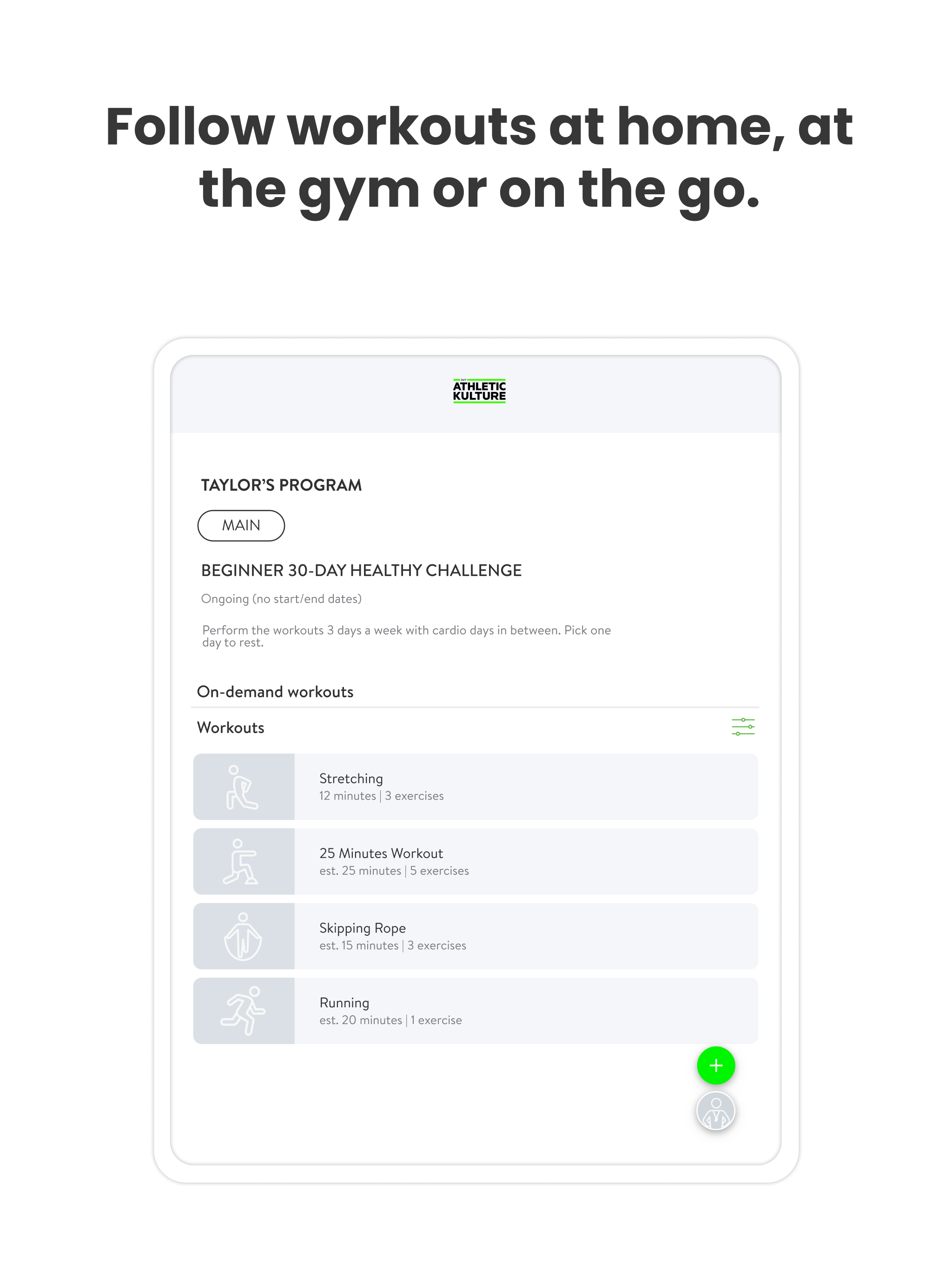 Athletic Kulture Coaching screenshot 15