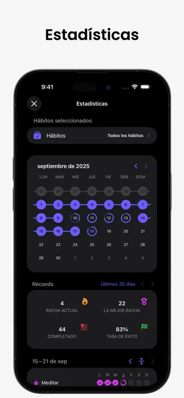 Grit: Hábitos, Rutinas Diarias screenshot 4 of 8