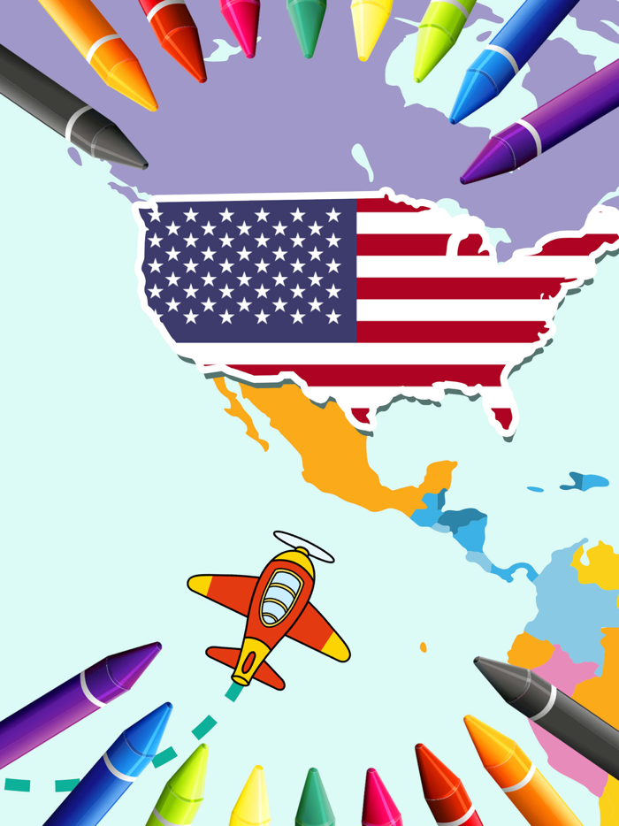 Flag Painting Puzzle Game