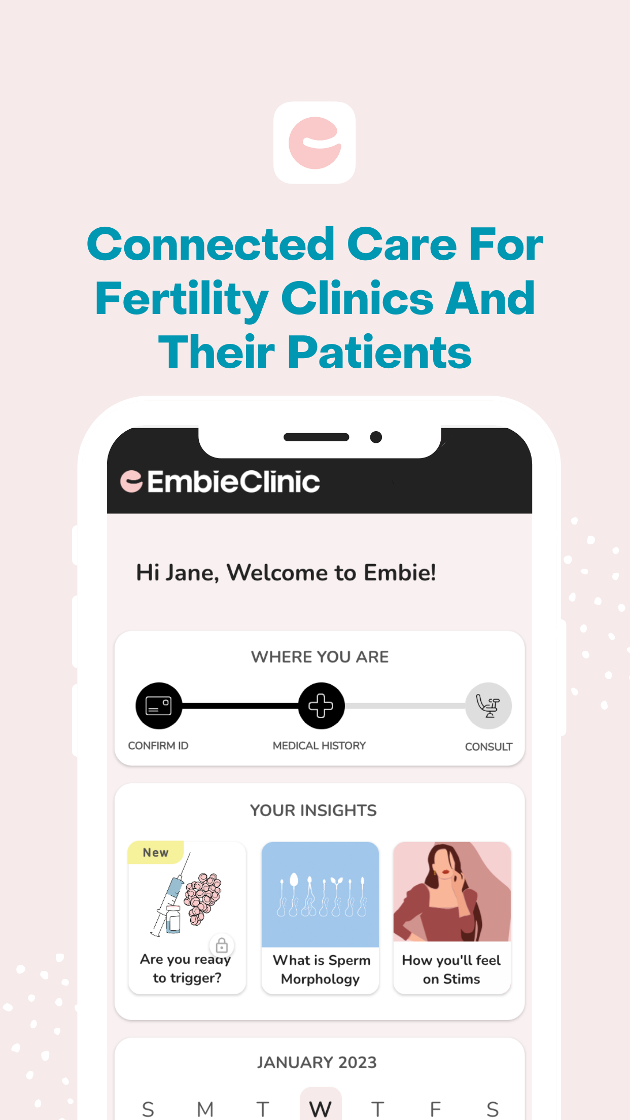 Embie Connected Fertility Care