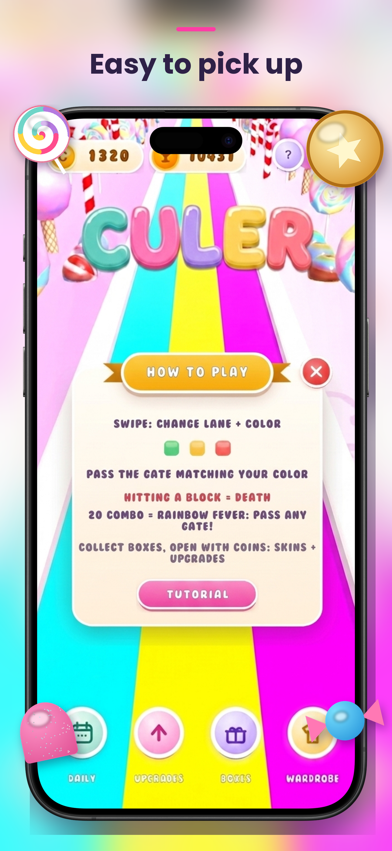 CULER: Color Runner Rush 3D