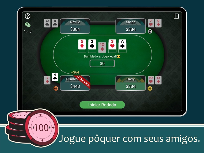 Amigos de Poker - Jogo Online screenshot 9