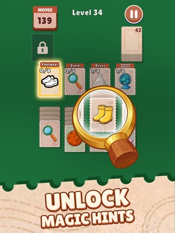 Stamp Solitaire: Card Matching iPad screenshot