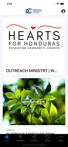 PCC Princeton Community Church iPhone screenshot